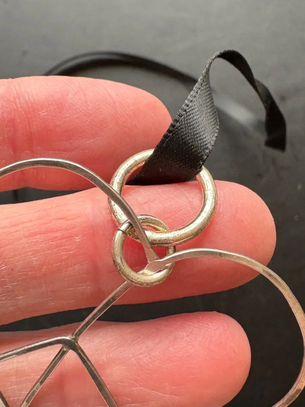 Handmade unstamped sterling